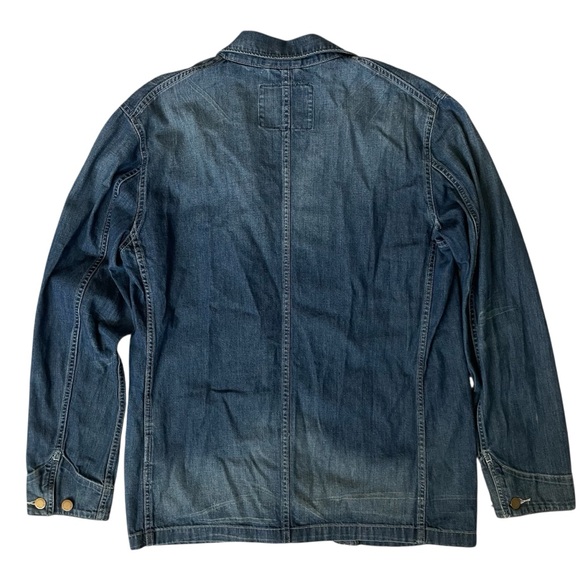 Levi's Blue Lightweight Denim Shirt Jacket - Picture 2 of 8